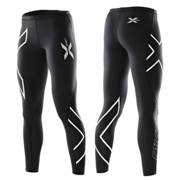 2XU Kompressionshose Schwarz/Weiß Damen MA1968b 2015